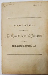 Nebraska, Characteristic/Prospects, 1873, Lands/Crops/Schools - Picture 1 of 7