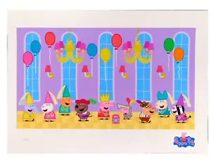 Rare PEPPA PIG Signed Numbered #18/50 Limited Edition Giclee Art Print - Picture 1 of 7
