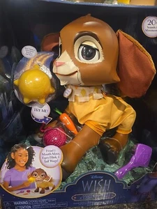 Disney Wish Magical Talking Valentino Interactive Doll Motion Light-Up Star Tail - Picture 1 of 3