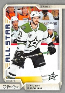 2018-19 O-Pee-Chee Silver #19 Tyler Seguin - Picture 1 of 3