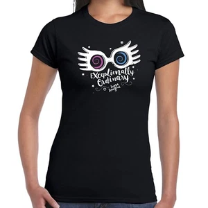 Luna Lovegood T-Shirt Exceptionally Ordinary Luna Womens Tee / Top Sizes 6-16 UK - Picture 1 of 2