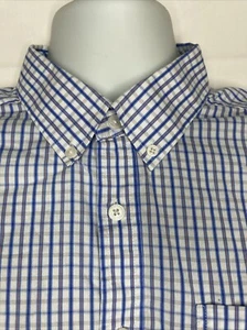 Simply Southern button shirt men's large blue plaid long sleeve - Picture 1 of 7