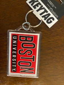 Boston University Custom Key Tag / Ring NWT - Picture 1 of 4