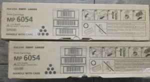 2 Boxen Ricoh Savin Lanier MP 6054 Schwarz Toner EDP: 842126 Neu Versiegelt ORIGINAL - Bild 1 von 2