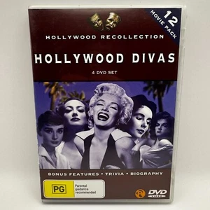 Hollywood Divas (DVD) 12 Movie Pack Region 4 PAL Marilyn Monroe FREE POST - Picture 1 of 2