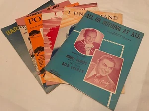 Vintage Klavier Noten (6 Lieder/Titel) - Bild 1 von 7