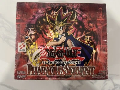 Caja al por menor YU-GI-OH Pharaoh's Servant - Sellada de fábrica (36 paquetes) Foto 1 de 4