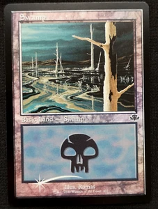Swamp - Foil - Retro Frame - Dominaria Remastered - NM - EN - 407 - Picture 1 of 1