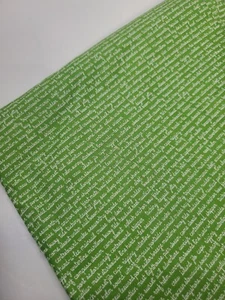 Bonnie & Camille Fabric Daysail Text Green Moda Sew Quilt Craft Sea FAT QUARTER - Picture 1 of 1