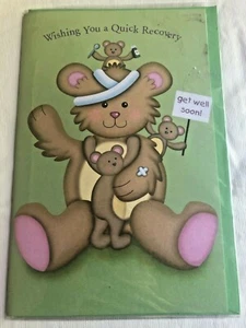 Pack/LOT of 6 Get Well Soon Cards w/ Envelopes-Incredible value - Picture 1 of 49