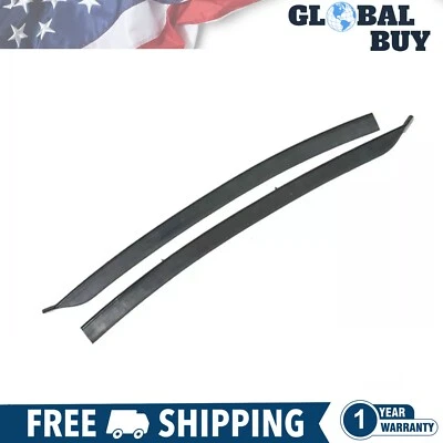 Nuevo juego de 2 sellos antideslizantes de ventana de 1/4 cuarto para Buick Chevrolet 1968-72 Foto 1 de 3