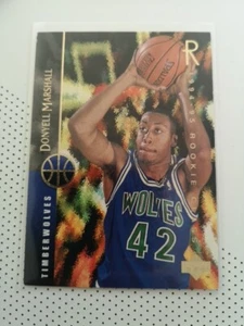 Donyell Marshall Timberwolves Rookie Card Carte Nba Upper Deck Gold 94 95 #163 - Picture 1 of 3