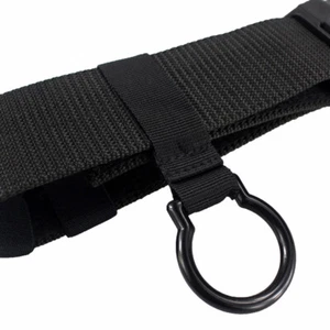 Neu Taktischer 2,25 Zoll Nylon Taschenlampe Ring Halter für Dienst Gürtel Slide-ON Stil - Bild 1 von 12