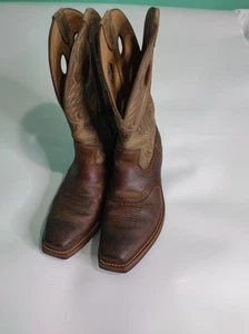 ARIAT Heritage Roughstock Western Boots Brown Men's Size US 9D Rodeo - Picture 1 of 9