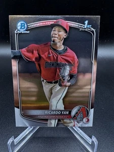 2025 bowman chrome Ricardo Yan 1st Bowman #BCP-31 - Arizona Diamondbacks - Picture 1 of 2