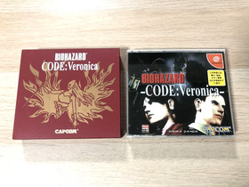 Dreamcast BIOHAZARD Resident Evil CODE VERONICA Box Sega DC Japanese NTSC-J
