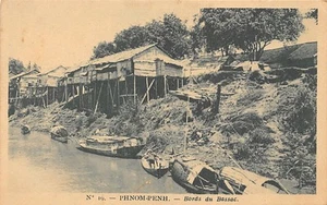 Cambodia - PHNOM PENH - The banks of the Bassac River - Publ. Planté 19 - - Camb - Picture 1 of 2