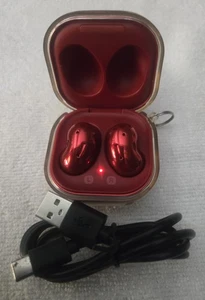 SAMSUNG Galaxy Buds Live True Wireless Bluetooth Earbuds SM-R180 MYSTIC RED - Photo 1 sur 24
