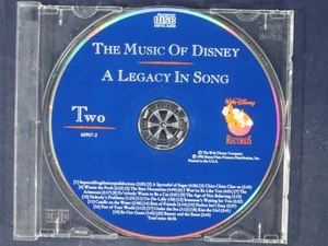 The Music of Disney: A Legacy in Song (Disc 2) {CD Disc Only No Tracking} - Picture 1 of 2