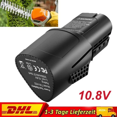 DREAMDASH 10.8V 3500mAh Lithium-Ionen Akku für Stihl AS2 GTA 26/HSA 26 SEA 20 Ersatzakku