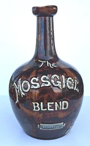 um 1880 seltener brauner Doulton Lambeth Mossgiel Whisky Werbekrug Robert Burns - Bild 1 von 11