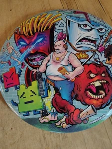 Discraft Full Color Buzzz Aqua Teen Hungerforce Signed By Brian Allen - Picture 1 of 4