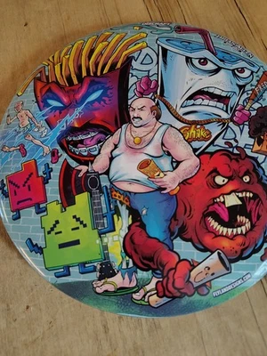 Discraft Full Color Buzzz Aqua Teen Hungerforce Signed By Brian Allen - Image 1 of 4