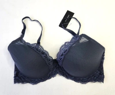 Natori Feathers Full-Fit contour underwire lace t shirt bra 730023 NWT 34D - Image 1 of 4