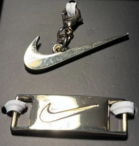 Nike Anhänger AirMax 2 Karat Goldfarben Kettenset NEU - Bild 1 von 5