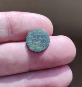 Moneda de cobre 301 1721 1/4 kopek Polushka Imperio ruso Pedro I (1682-1725) - Imagen 1 de 4