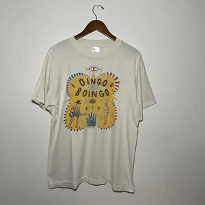 Vintage Oingo Boingo T Shirt Size L Large Dia De Los Muertos Farewell Tour 1995 - Picture 1 of 4
