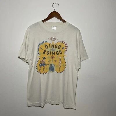 Camiseta De Colección Oingo Boingo Talla L Grande Día De Los Muertos Farewell Tour 1995 Foto 1 de 4