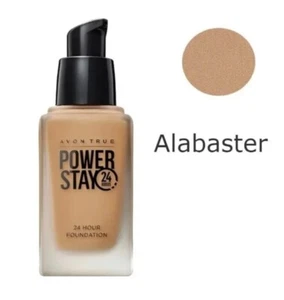 Avon True POWER STAY 24 Hour Longwear Foundation SPF10 30ml NEW Alabaster (R) - Picture 1 of 1
