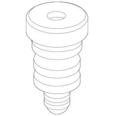 Amortiguador de muelle helicoidal trasero genuino Volkswagen Jetta GTI R32 2005-2008 1K0-511-353-F Foto 1 de 2