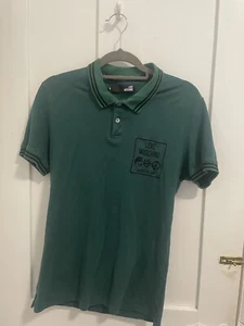 Moschino polo t shirt men’s green medium - Picture 1 of 4