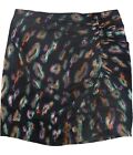 Guess Womens Inari Jacquard Mini Skirt, Multicoloured, 4