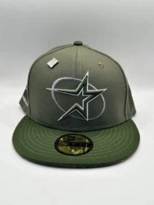 Houston Astros Olive Green 2000 Ina Season Camo Brim - Picture 1 of 3