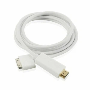 30pin Dock Connector To HDMI HDTV Cable Adapter Converter for IPhone 4S IPad1 23 - Afbeelding 1 van 2