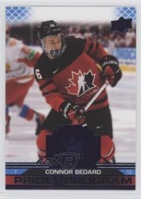 2022 Upper Deck Team Canada Juniors Pride of the Program Blue Connor Bedard #78
