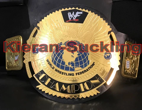 WORLD BIG ATTITUDE ERA SCRATCH LOGO HEAVYWEIGHT WRESTLING CHAMPIONSHIP BELT Cover
