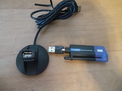 Linksys WUSB54GP Wireless-G Portable USB Adapter - Image 1 of 2