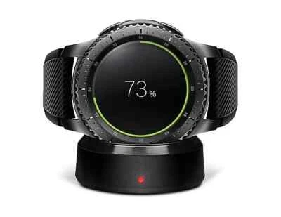 Samsung Gear S3 Frontier, Smartwatch, Grade A+ Condition, Black 1 YR Warranty - Image 1 of 4