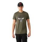 New Era NBA Chicago Bulls Outdoor Utility T-Shirt Herren Shirt khaki 38463