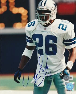 凯文·史密斯签名 8 x 10 达拉斯牛仔照片贝克特正品(巴斯) — 第 1/2 张图片