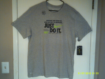 NEW NIKE DRI-FIT TRAINING Motivation Verbiage...