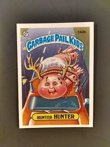 1986 Topps Garbage Pail Kids Series 4 #142b Hunted Hunter - - Picture 1 of 2