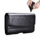 Cell Phone Waist Belt Holster Bag Universal PU Leather Pouch Wallet Case​ Cover