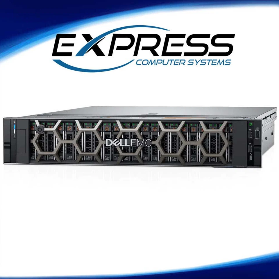 Dell PowerEdge R740XD 24x NVMe 2x HS No RAM No Drives 2x PSU Rail Kit 24x Trays - Image 1 of 1