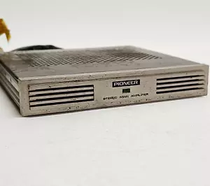 Vintage Pioneer GM-4 Car Stereo Component Main Amplifier - Made in Japan - Foto 1 di 6