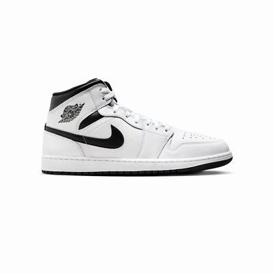 Nike Air Jordan 1 MID "White/Black" Herren Sneaker Turnschuhe (DQ8426-132)